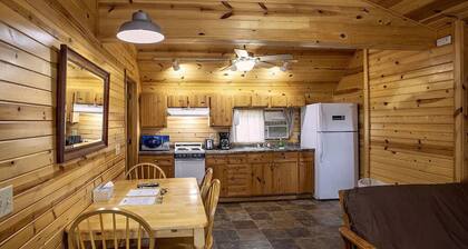 Great River Road Cabin on the Mississippi Backwaters Fox Cabin