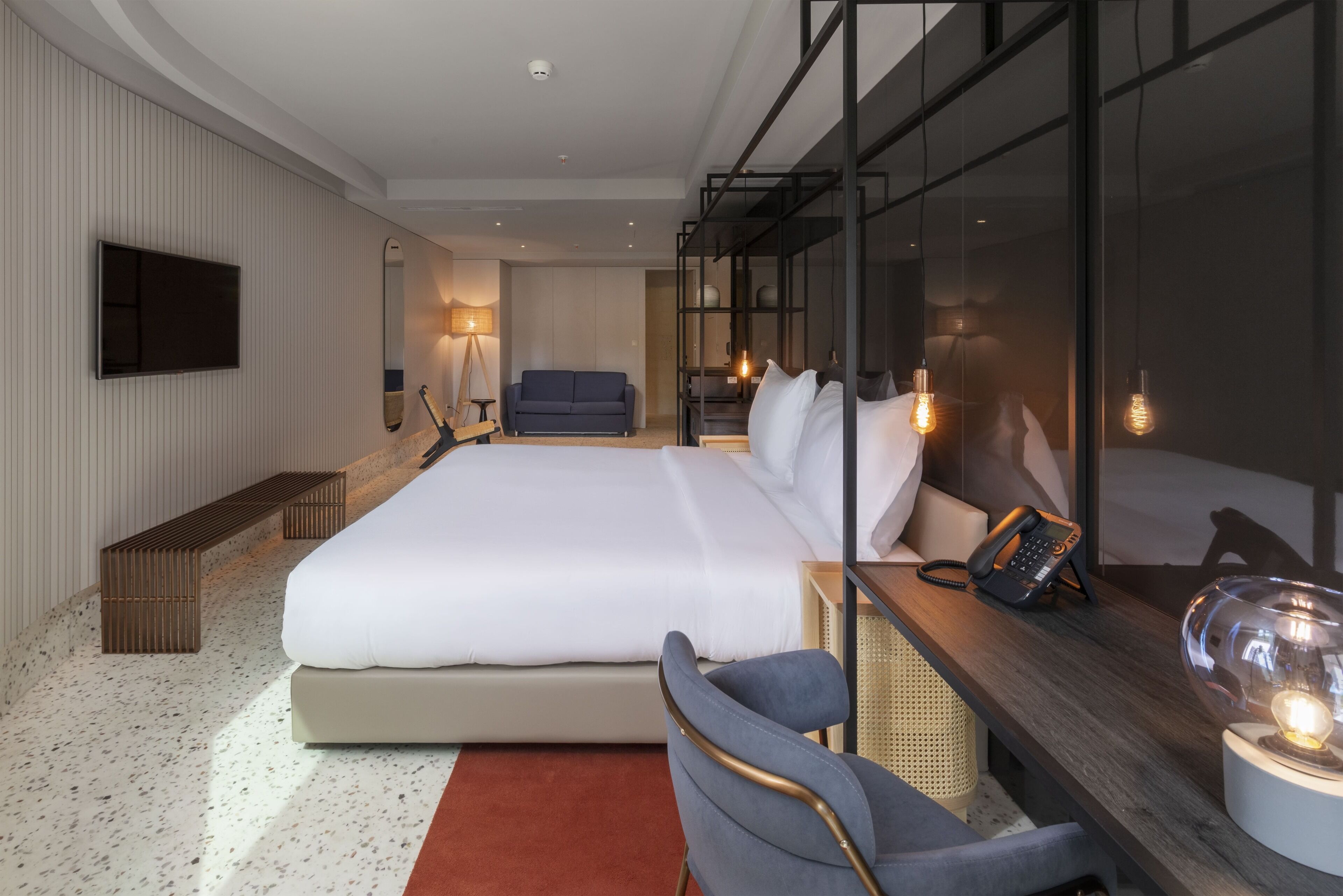 city junior suite | 1 bedroom, minibar, in-room safe, laptop workspace