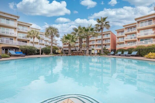 Außenpool, beheizter Pool