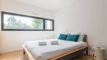 2 chambres, fer et planche Ă repasser, Wi-Fi, draps fournis