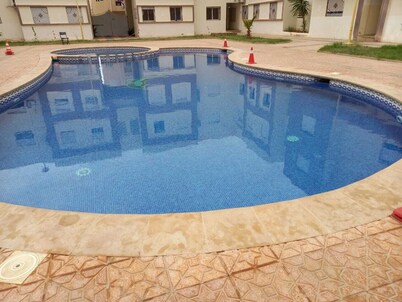 Pool view apartment for your vacation