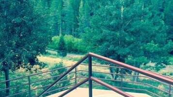 Condo, nhiều giường, bồn tắm nước nóng, quang cảnh núi | Ban công