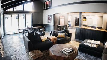 Condo, Multiple Beds, Patio, Mountain View (Chamonix) | Living room | Fireplace