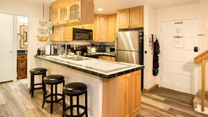 Condo, Multiple Beds, Patio, Mountain View (Chamonix) | Private kitchen - Chamonix - Year-round Fun w/ Shared Pool! (Mammoth Lakes)