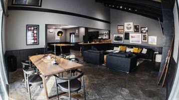 Condo, Multiple Beds, Patio, Mountain View (Chamonix) | Living room | Fireplace