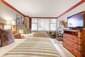 Condo, 2 Katil Ratu (Queen), Mountain View | 1 bilik tidur, Wi-fi percuma, cadar katil 