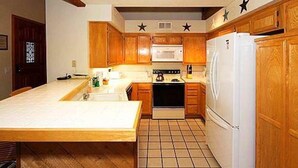 Condo, Multiple Beds, Patio, Mountain View (Snowcreek #630) | Private kitchen | Coffee/tea maker - Snowcreek #630 - Near Lakes & Golf! (Mammoth Lakes)