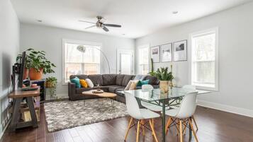 House, Multiple Beds | Living room | TV