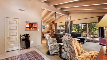 Condo, Multiple Beds, Mountain View (Waters Edge Oasis) | Living area | 42-inch flat-screen TV with digital channels