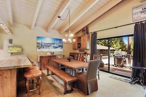 Condo, Multiple Beds, Balcony, Mountain View (Waters Edge Oasis) | Dining - Waters Edge Oasis Shared Pool & Pier Access (Tahoma)