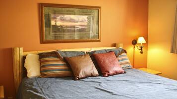 1 slaapkamer, een strijkplank/strijkijzer, wifi, beddengoed