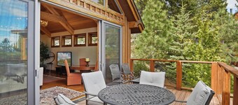 Luxury Mountain Retreat | Lake Views, Deck + BBQ | Pool Table & Chef’s Kitchen