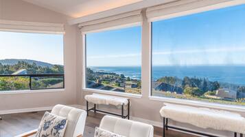 Hus - flera sängar - balkong - havsutsikt | Utsikt från rummet