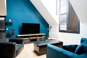 Televisie en een kantoor