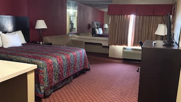 Luxury Studio Suite, 1 Queen Bed, Non Smoking | 1 bedroom, premium bedding, down comforters, desk