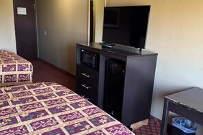Premium bedding, down comforters, desk, laptop workspace