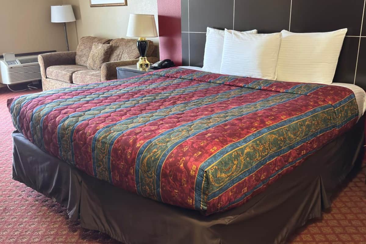 Luxury Studio Suite, 1 Queen Bed, Non Smoking | Premium bedding, down comforters, desk, laptop workspace