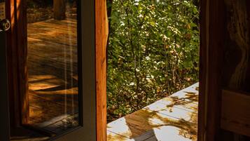 Blick von der Unterkunft