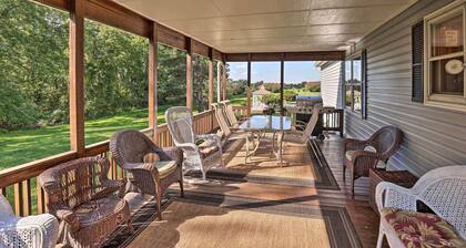 Charming Burdett Home with Grill, Gazebo + Yard