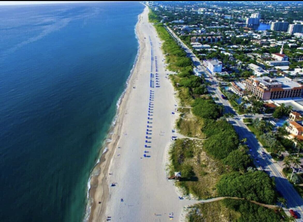 Beach nearby