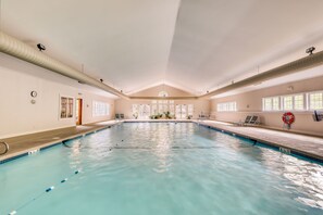 Indoor pool, a heated pool
