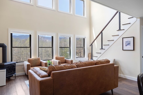 TV connectée, cheminée, baby-foot, table de tennis de table