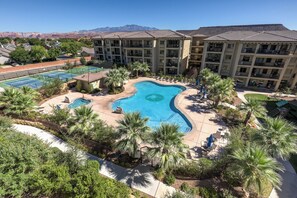 A heated pool - Pool and Amenities are Open ! | Family Fun Condo in New Complex | BBQ | Warm Pool | S401 (Saint George)