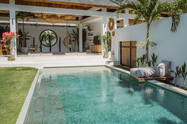 Luxury Villa, 4 Bedrooms, Pool Access | Cadar kapas Mesir, peralatan tempat tidur premium, meja