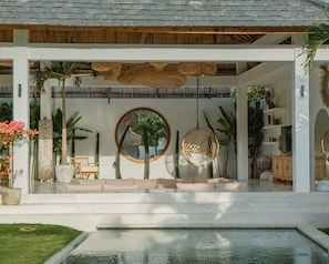 Luxury Villa, 4 Bedrooms, Pool Access | Egyptian cotton sheets, premium bedding, desk, blackout drapes