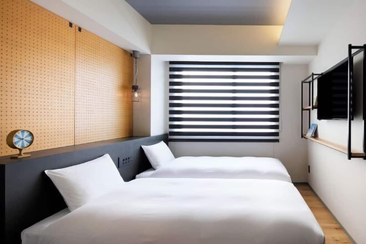 Down duvets, blackout curtains, free WiFi, bed sheets