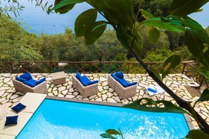 Outdoor pool - Villa Raissa luxury Property in Positano with private jacuzzi (Positano)