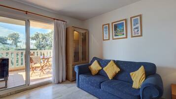 TV, DVD player, stereo