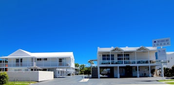 Façade de l’hébergement