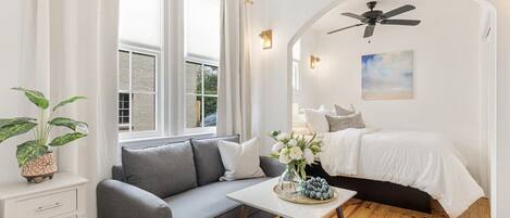 1 chambre, fer et planche Ă repasser, Wi-Fi, literie fournie