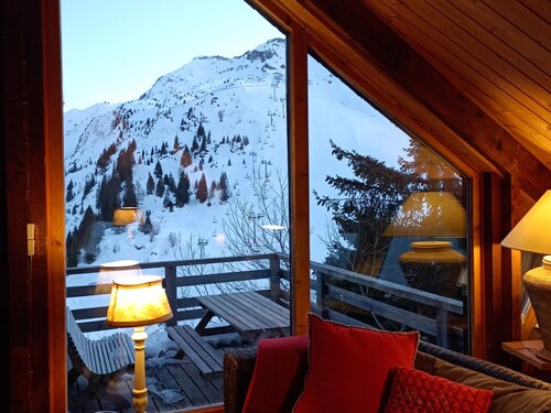 Chalet Hauts Forts à Avoriaz - 12 pers, skis aux pieds, terrasse sud, 5 ch, 5 sdb