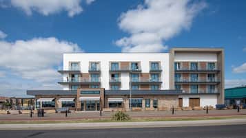 Majoituspaikan julkisivu