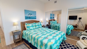 3 habitaciones, wifi gratis y ropa de cama 