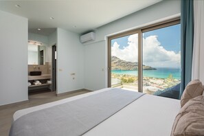 3 chambres, coffres-forts dans les chambres, bureau