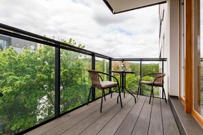 Apartment, 2 Bedrooms, Balcony, Garden View | Balcony - Apartment Harmonia Oliwska by Renters (Gdansk)