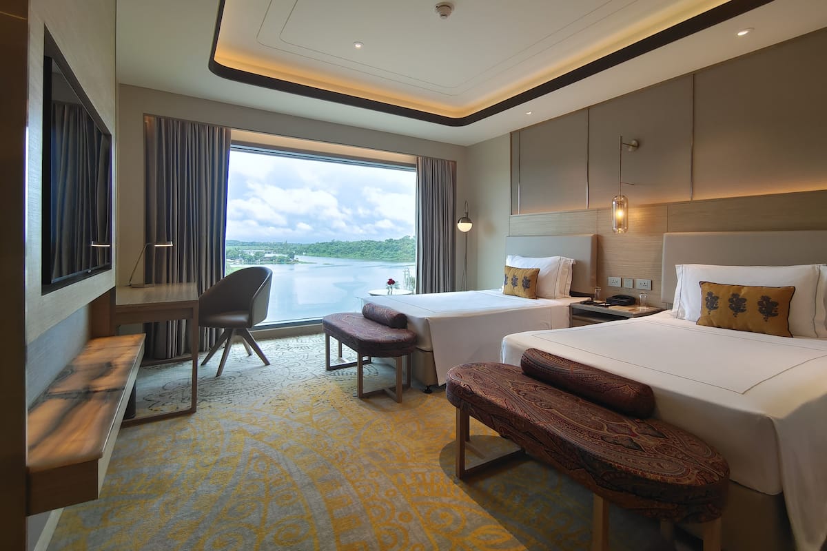 Phòng Deluxe, 2 giường đơn, quang cảnh hồ | Quang cảnh hồ