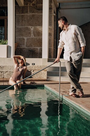 Seasonal outdoor pool