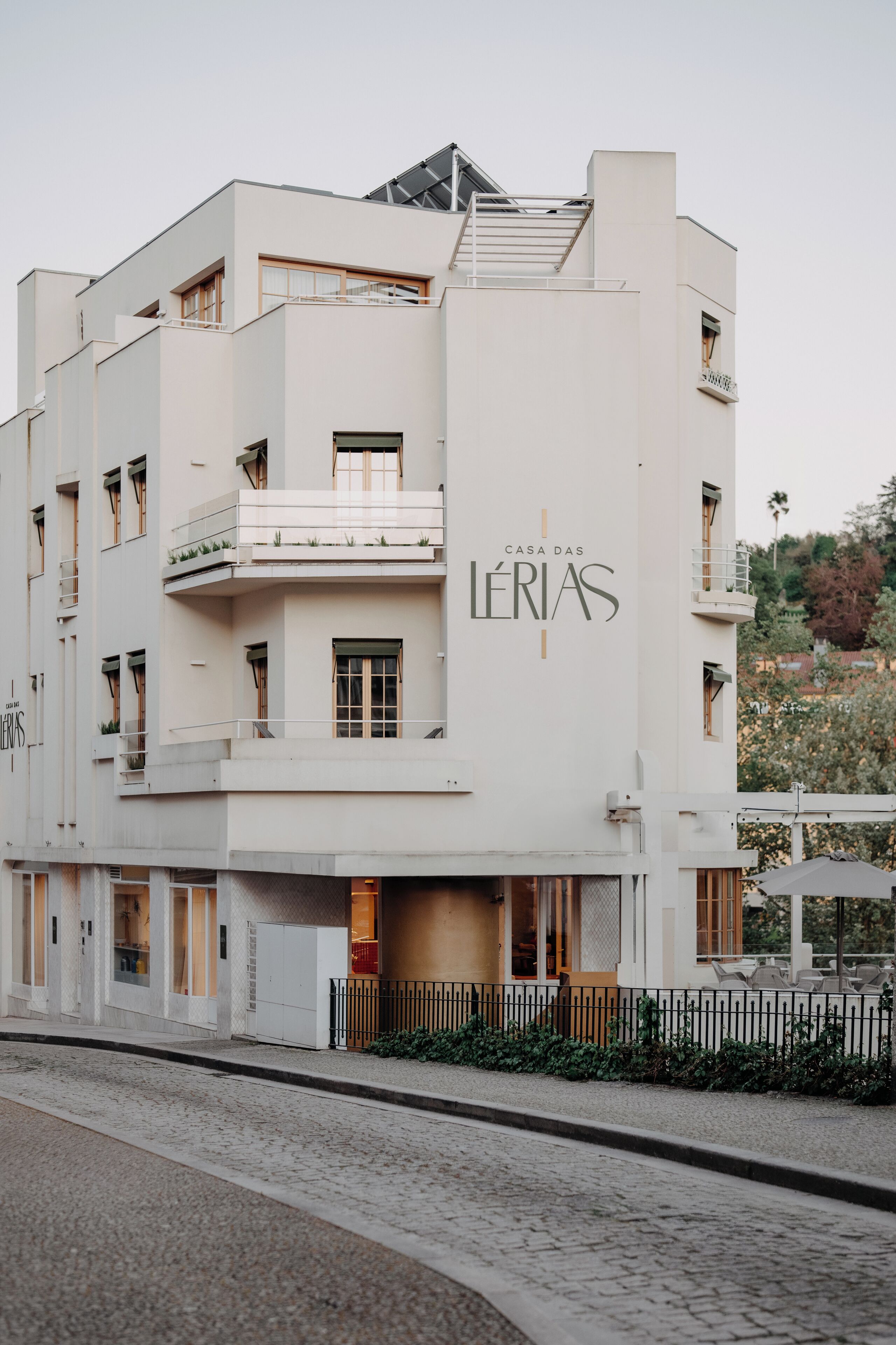 Fassade der Unterkunft