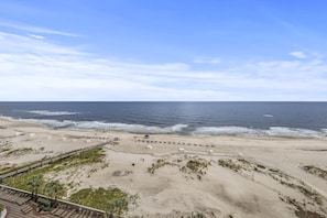 On the beach