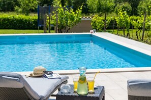 Pool - The bright holiday home Green Holiday, located in a small village near Barban (Barban)