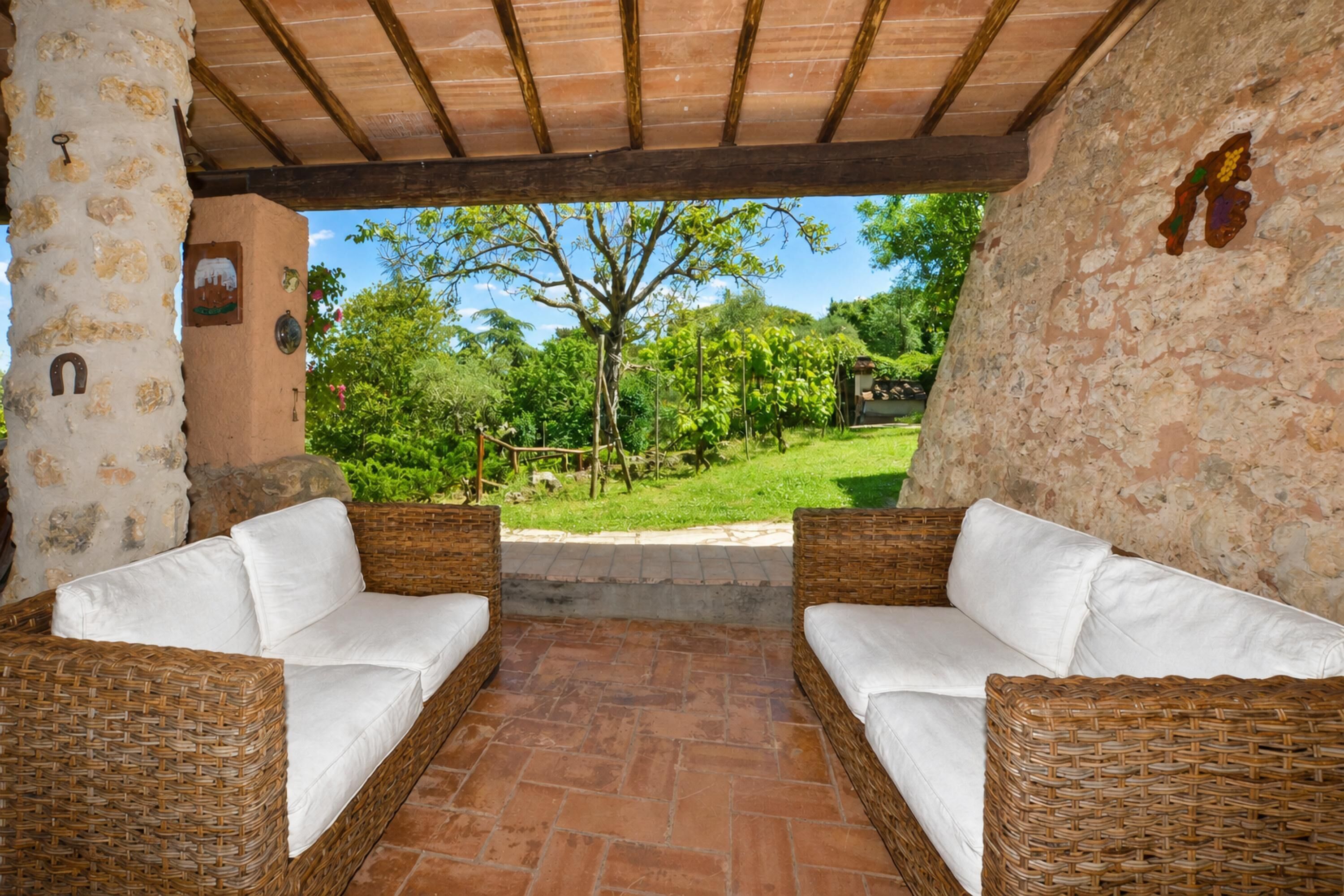 Casa familiare, 2 camere da letto, 2 bagni, lato montagna (Il Fortino) | Terrazza/patio