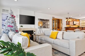 智能電視、壁爐