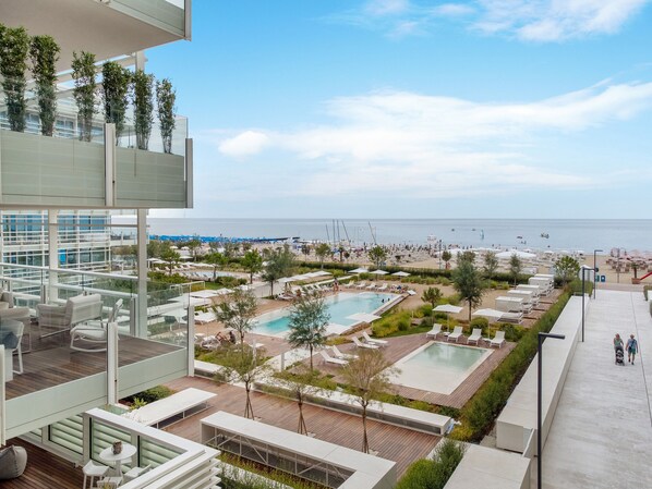 Innenpool, Außenpool