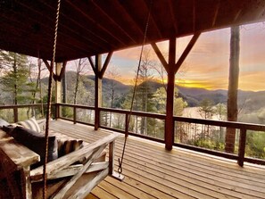 Terrace/patio - Saddle Notch Villa 7 at Bear Lake Reserve (Tuckasegee)