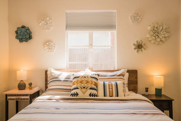 3 bedrooms, in-room safe, iron/ironing board, free WiFi