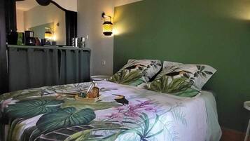 1 間睡房、熨斗/熨衫板、免費 Wi-Fi、床單